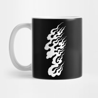 Black flame Mug